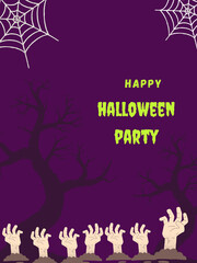 halloween background with bats
