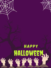 halloween background with bats