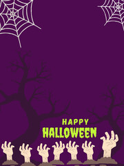 halloween background with bats