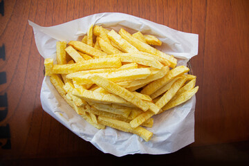 French fries, very crispy. ready to eat