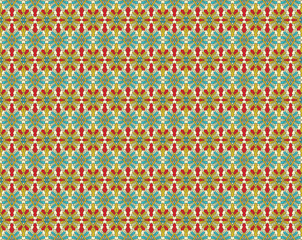 seamless pattern. similar Repeating geometric tiles