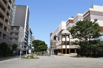 Fototapeta na wymiar Kamatori, which is suburban area of Chiba city, Japan