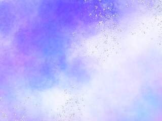 Fototapeta premium キラキラが綺麗なブルー系背景イラスト素材