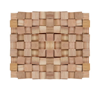 wood background : Square lumber wooden pile floor on transparent background png file - Powered by Adobe