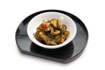 和食、キュウリ薄切りの漬物