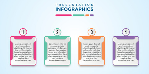 editable presentation infographic template