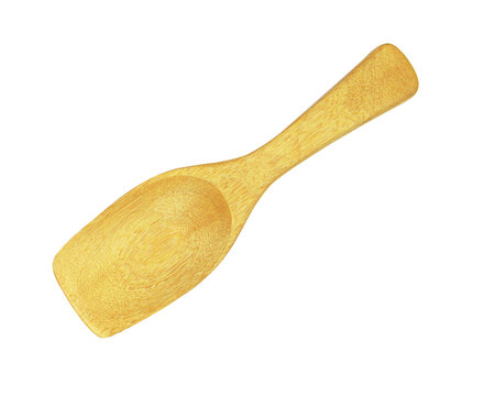 wooden spoon isolated on transparent background png file