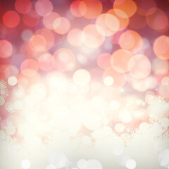 Glowing christmas background