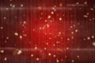 Obraz premium Blurred stars on planks