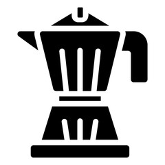coffee marker glyph icon