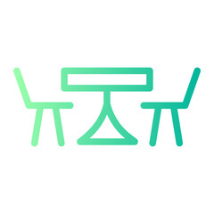 table gradient icon