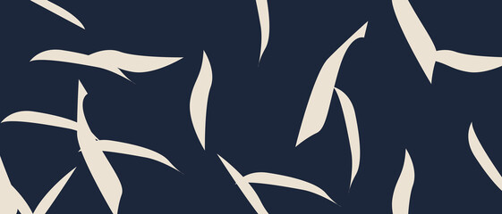 Hand drawn trendy abstract illustration print. Colorful creative collage pattern. Abstract contemporary art.