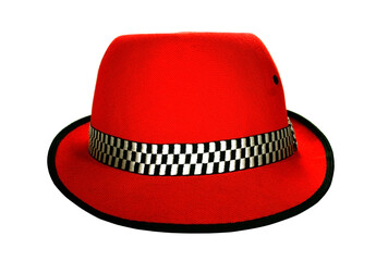 Fedora hat isolated on transparent background png file