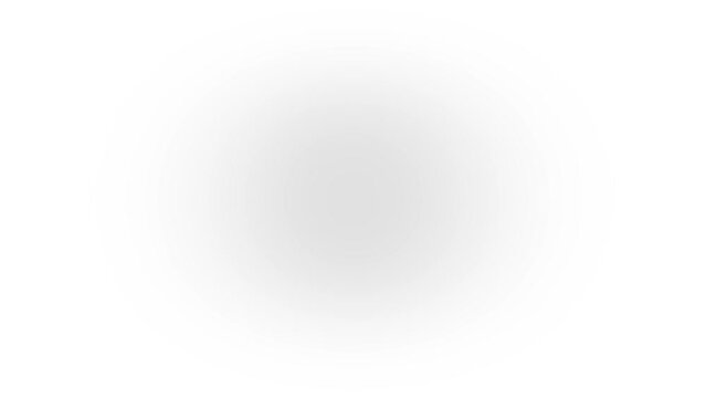 White biten donut icon with shadow isolated on white background. sweets for the holiday. 4K video animation for motion graphics.