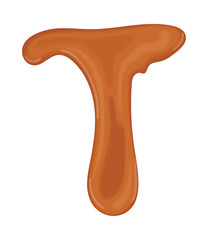 realistic liquid caramel