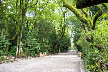 熱田神宮本宮への参道