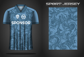Soccer jersey sport shirt design template