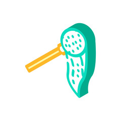 campaign follow up isometric icon vector. campaign follow up sign. isolated symbol illustration