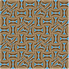 Fototapeta premium Abstract ethnic rug ornamental seamless pattern.Perfect for fashion, textile design, cute themed fabric, on wall paper, wrapping paper, fabrics and home decor.