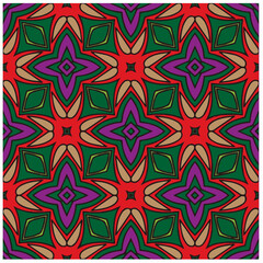 Abstract ethnic rug ornamental seamless pattern.Perfect for fashion, textile design, cute themed fabric, on wall paper, wrapping paper, fabrics and home decor.