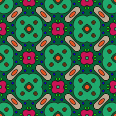 Abstract ethnic rug ornamental seamless pattern.Perfect for fashion, textile design, cute themed fabric, on wall paper, wrapping paper, fabrics and home decor.