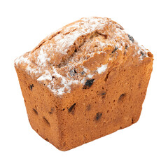 fresh russian stolichny cake with raisins
