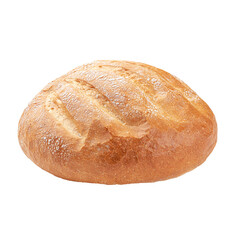 png Isolated freshly baked loaf of creamy bread
