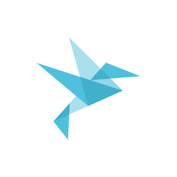 origami paper bird