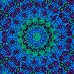 Abstract Tribal vintage colorful ethnic seamless pattern ornamental