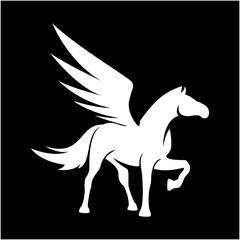 Pegasus silhouette