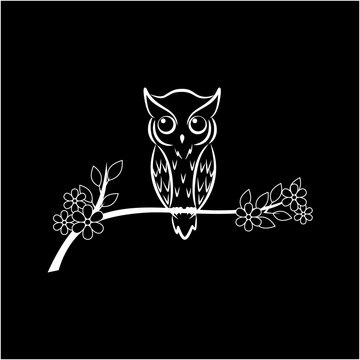 owl on a branch