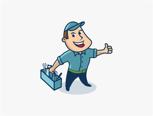 Plumbing character design