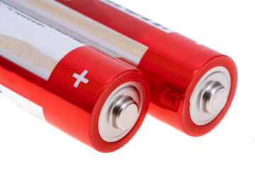 AA batteries isolated