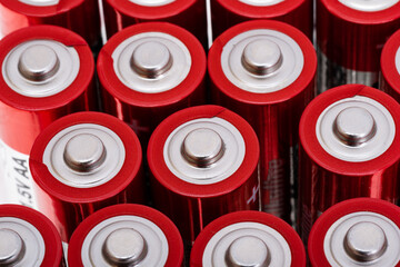 AA batteries isolated