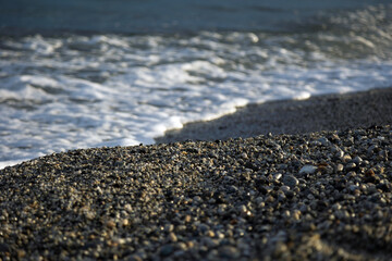 Mare di ciottoli a Condofuri
