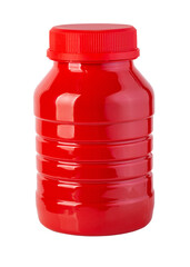 Bottle of Ketchup isolated