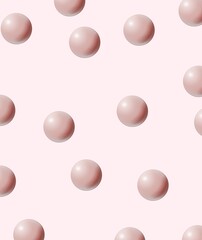 pink circle background