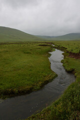 landscape of the river
