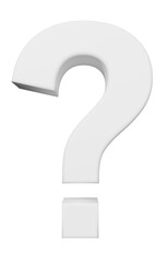 3D素材_クエスチョンマーク