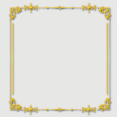 Frame, in the style of an ornament, Vector illustration eps 10, Art.