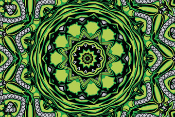 Ethnic geometric colorful print mexican psychdedlic background