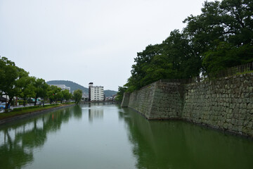 Obraz premium 丸亀城のお堀