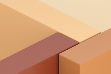 Product display background. 3D display stand.