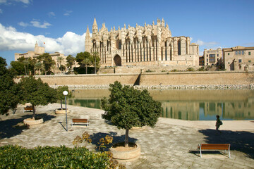 Catedral de Mallorca ,siglo. XIII a siglo.XX).Palma.Mallorca.Islas Baleares. España.