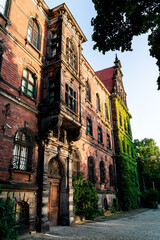 Fototapeta premium National Museum in Wrocław during sunset