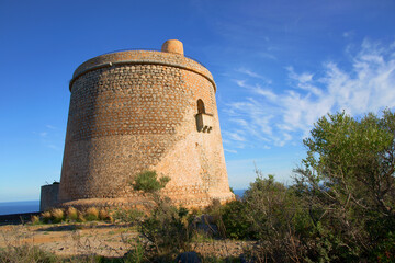 Torre Picada (s.XVII).Puerto de Soller.Sierra de Tramuntana.Mallorca.Baleares.Espa&ntilde;a.