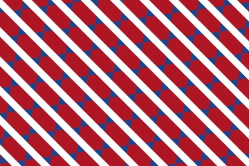 Geometric pattern in the colors of the national flag of Netherlands. The colors of Netherlands.