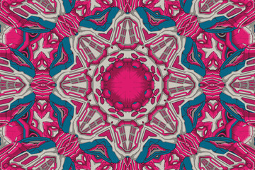 Abstract kaleidoscope background