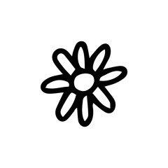 flower cute doodle hand drawn illustration design