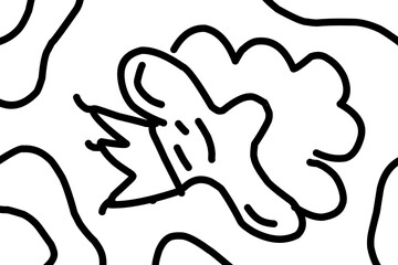 abstract line art drawing, design, abstract, graphic, drawing, vector, background, art, illustration, line, modern, nature, print, set, leaf, plant, sketch, black, continuous, contour, trendy